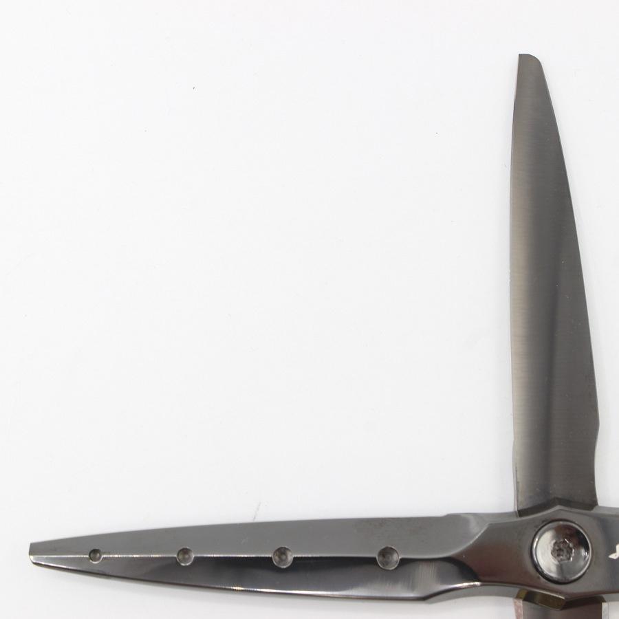 ボーナスストア+5％【美品】ハヤシシザース HYS-MAX67-KRETER-AT-5.7-DLC MARK-IV DRY カットシザー 5.7インチ 両剣刃 3Dハンドル |  | 02