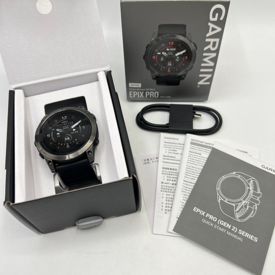 ボーナスストア+5％【美品】GARMIN epix Pro Gen2 51mm 010