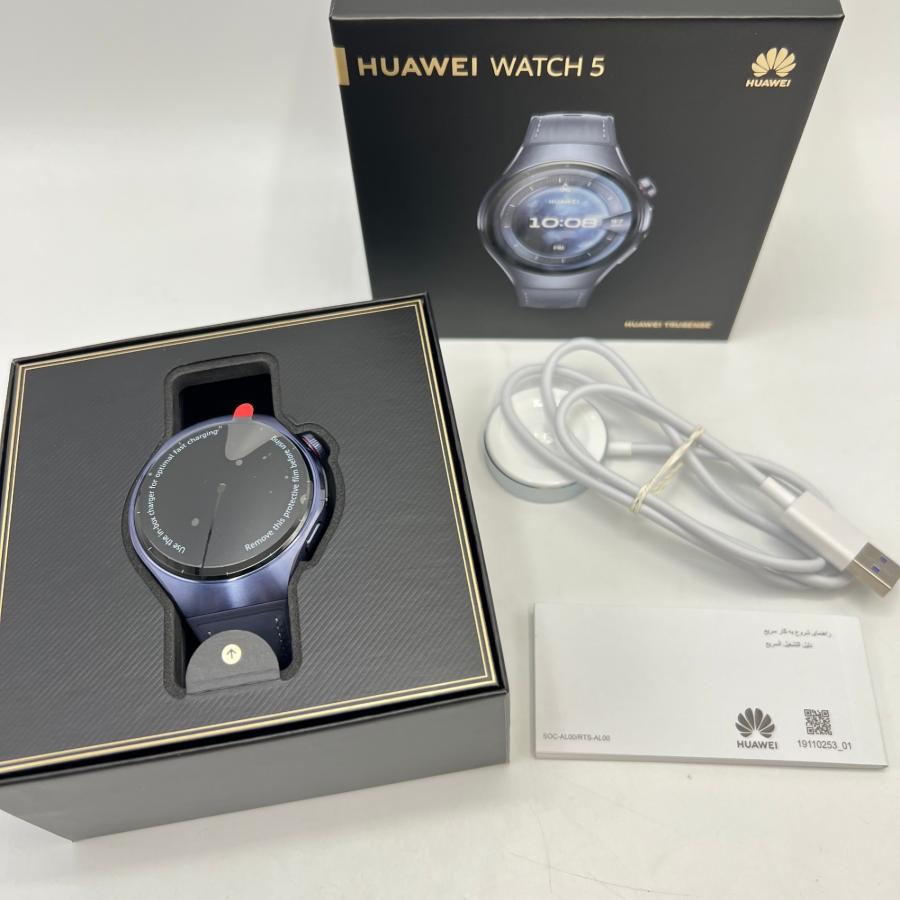 ボーナスストア+5％【美品】HUAWEI WATCH 5 46mm RTS-AL00 Rates-L39L 