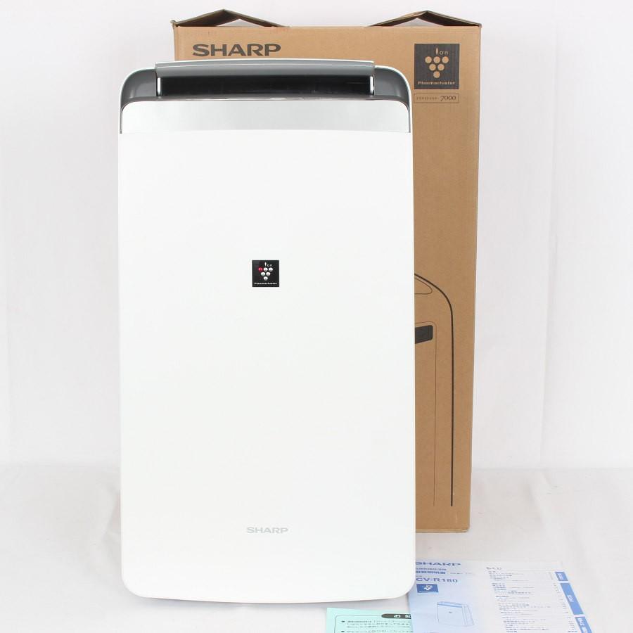 24年製 SHARP除湿機CV-R180-Wハイパワー衣類乾燥プラズマ