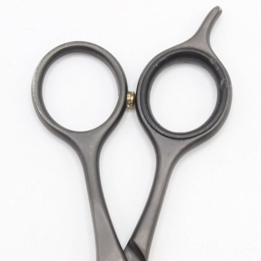 ボーナスストア+5％【美品】オオカワプロシザーズ SG60-A DLCコーティング マットブラック カットシザー 6インチ 片剣刃 メガネハンドル |  | 07