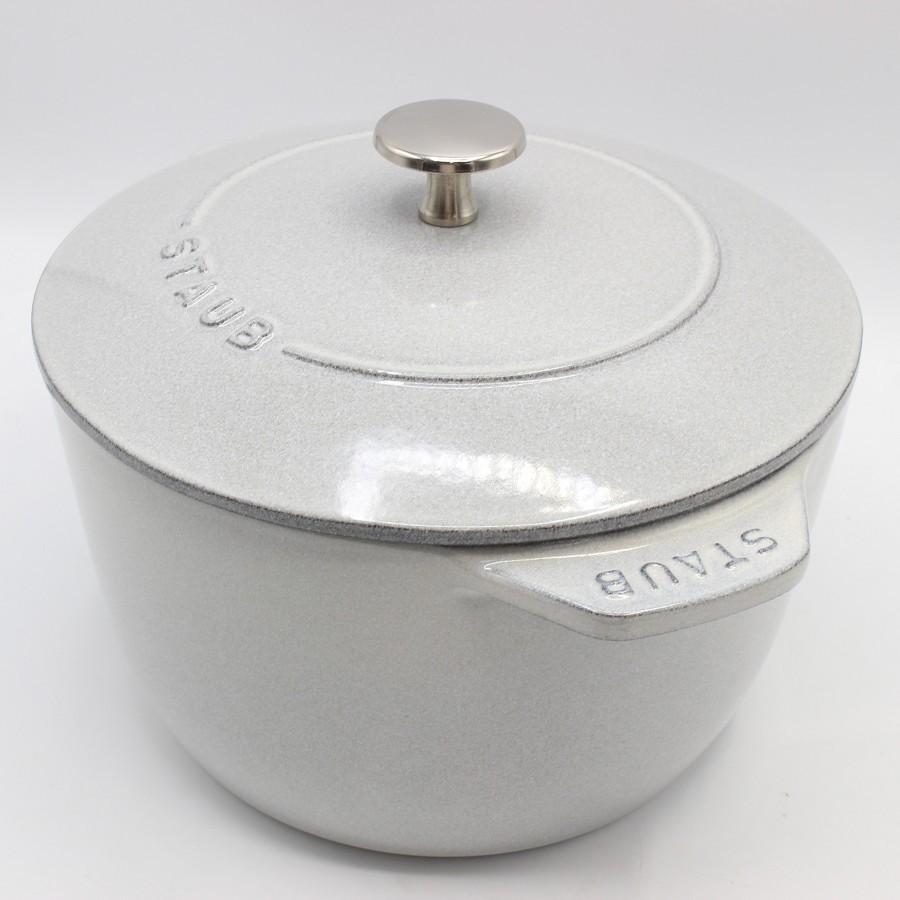 ラ・ココット de GOHAN L カンパーニュ ホワイト 20cm 未使用 STAUB 鍋