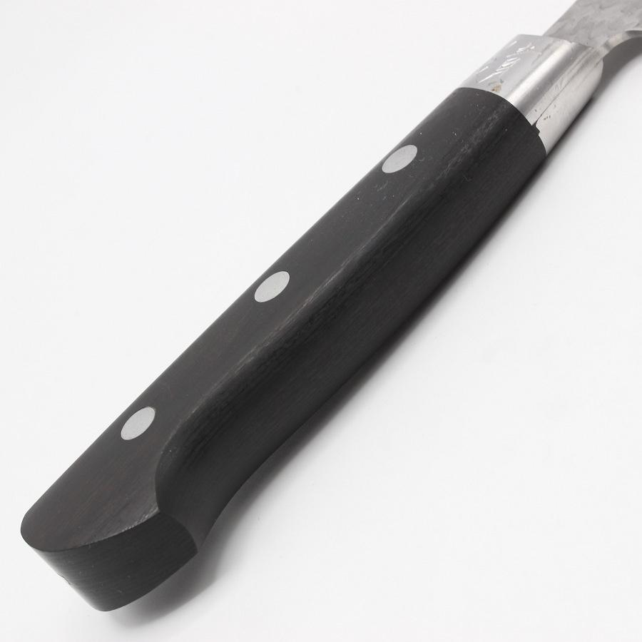 【ボーナスストア+5％】堺一文字 漣 槌目ダマスカス 牛刀 七寸 鍔付柄 刃渡り約240mm 洋包丁 |  | 01