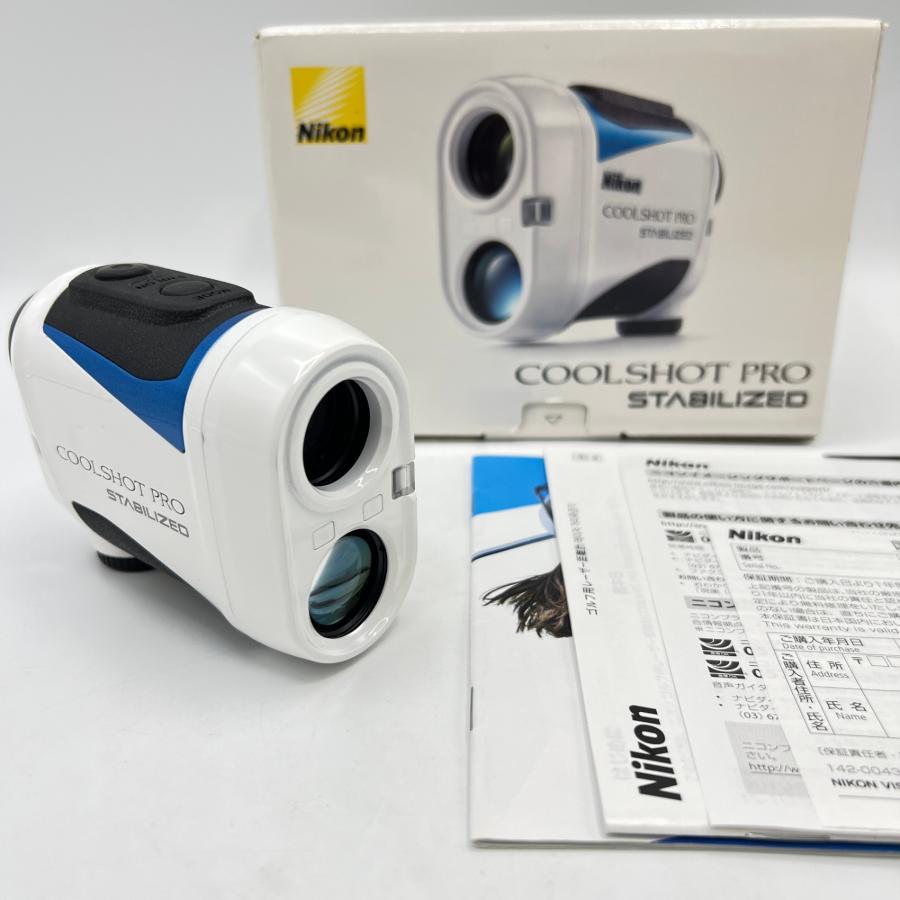 ボーナスストア+5％】NIKON COOLSHOT PRO STABILIZED ゴルフ用レーザー