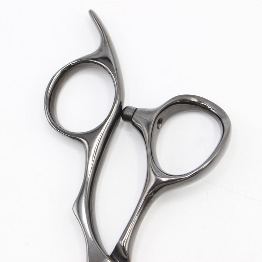 ボーナスストア+5％【美品】オオカワプロシザーズ SG65-X DLCコーティング メタルブラック カットシザー 6.5インチ ハマグリ刃 3Dハンドル |  | 06