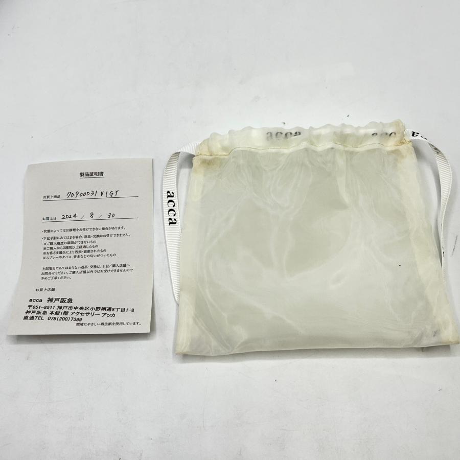 ボーナスストア+5％【美品】acca ニューコラーナ クリップ Lサイズ ダークグレー ヘアアレンジ ヘアアクセサリー アッカ |  | 08