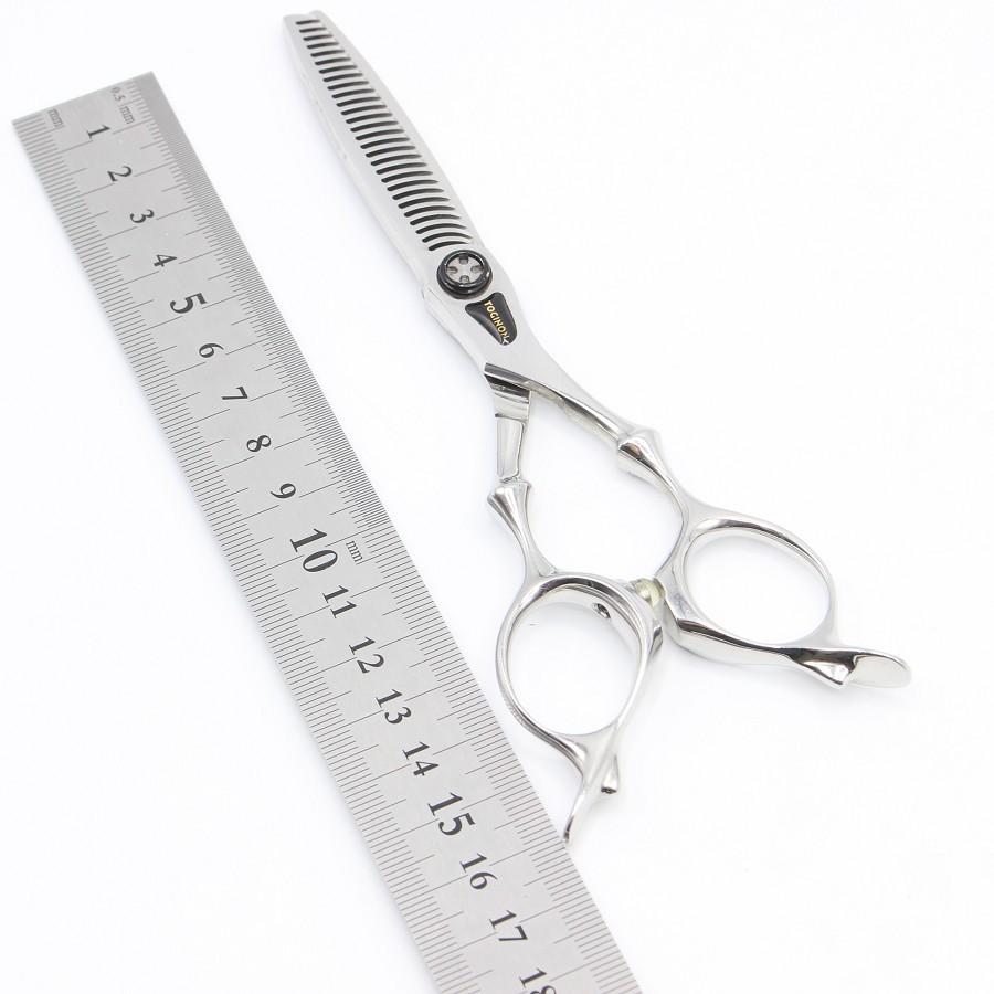 ボーナスストア+5％【美品】刃物屋トギノン NEO Queen R28 セニング 5.8インチ メガネハンドル 28目 約20% ネオクイーン トギノン シザー |  | 09