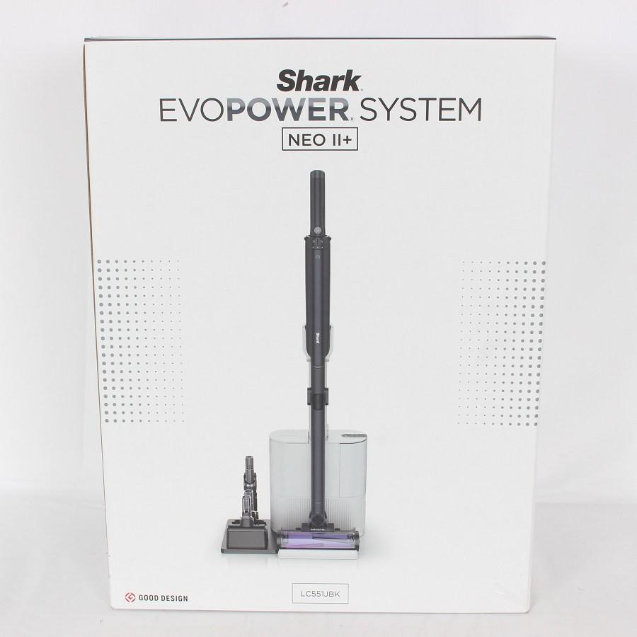 ボーナスストア+5％【新品】Shark EVOPOWER SYSTEM NEO II + LC551JBK グレープブラック コードレススティッククリーナー 掃除機 シャーク 本体 | 