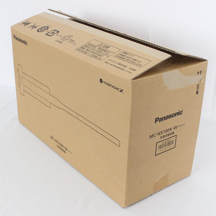ボーナスストア+5％【新品】パナソニック MC-NS100K-W セパレート型コードレススティック掃除機 クリーンドック付き 紙パックレス式 1.5kg Panasonic 本体 |  | 01