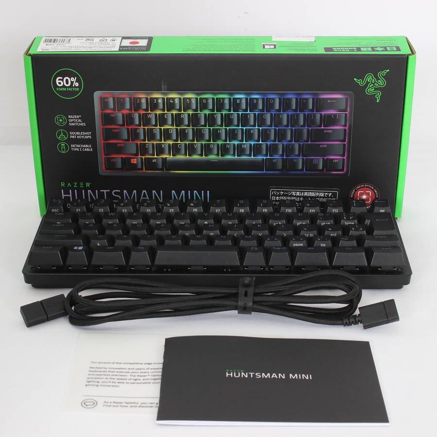 ボーナスストア+5％【美品】Razer Huntsman Mini JP Linear