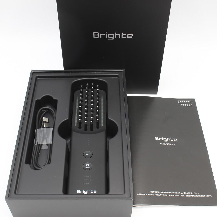 美品 Brighte 美顔器 ブラック 【公式通販】