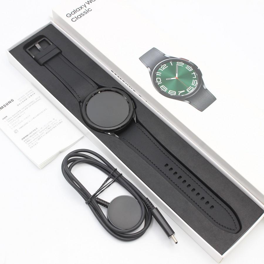 ボーナスストア+5％【美品】SAMSUNG Galaxy Watch6 Classic 47mm
