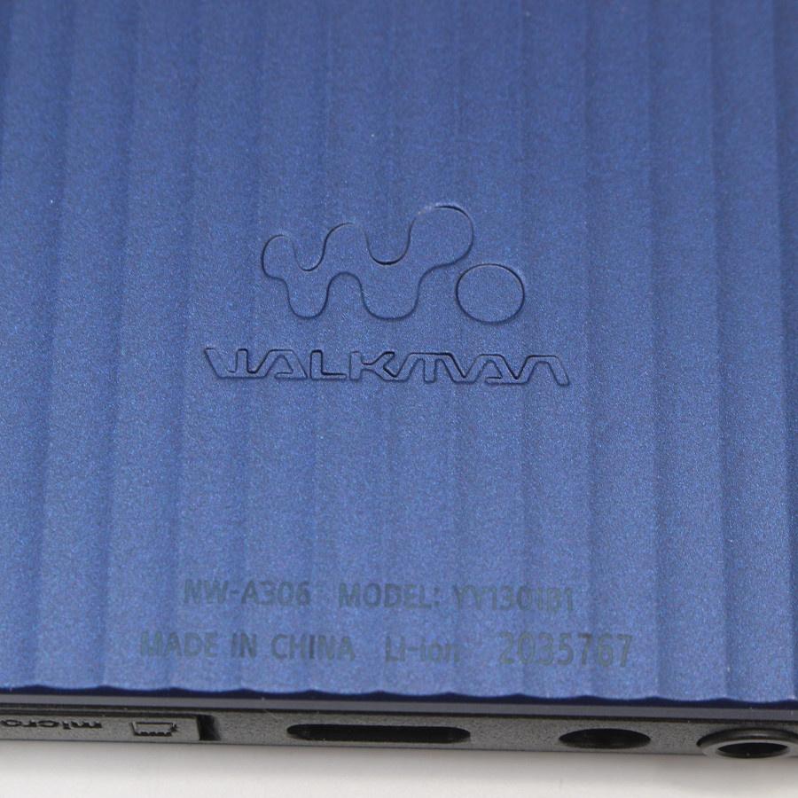 ボーナスストア+5％【美品】SONY WALKMAN NW-A306-L 32GB ブルー A300