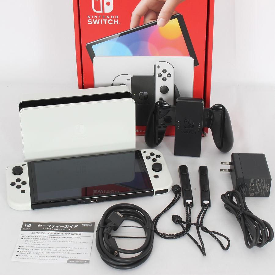 ボーナスストア+5％【美品】Nintendo Switch 有機ELモデル HEG-S-KAAAA 
