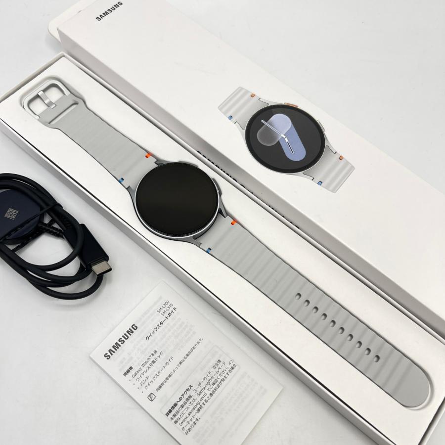 美品】SAMSUNG Galaxy Watch7 Bluetooth 44mm SM-L310NZSJXJP シルバー 