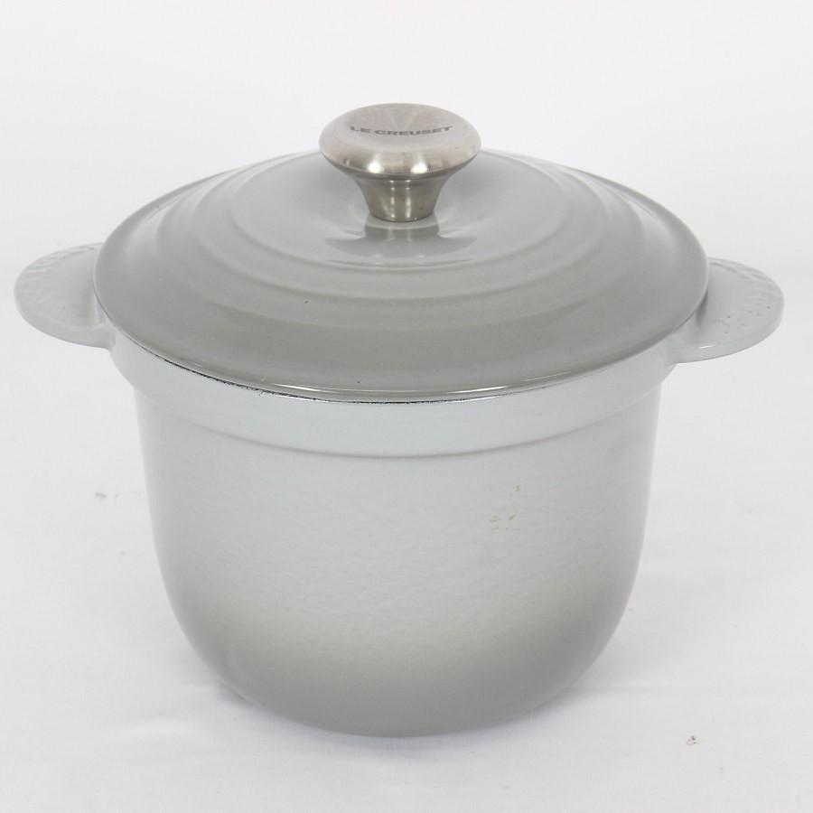 新品　ル・クルーゼ　ココット　エブリィ18 ミストグレー ボーナスストア+5％】ル・クルーゼ ココットエブリィ 18cm ミスト