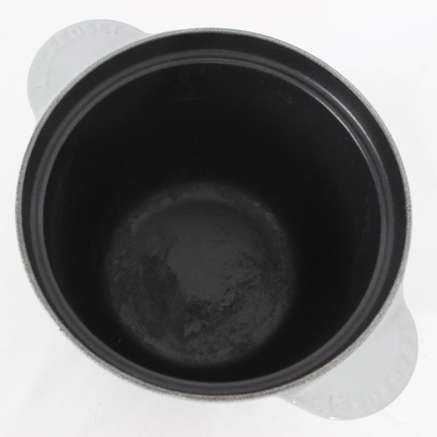 【インナーリッド付き】ル・クルーゼ ココットエブリィ 18cm ミストグレー ボーナスストア+5％】ル・クルーゼ ココットエブリィ 18cm ミスト