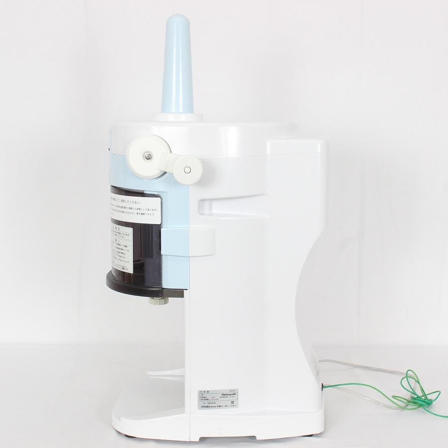 【ボーナスストア+5％】初雪 ブロックアイススライサー HB-200A 氷削機 かき氷 中部コーポレーション Hatsuyuki 本体 |  | 08