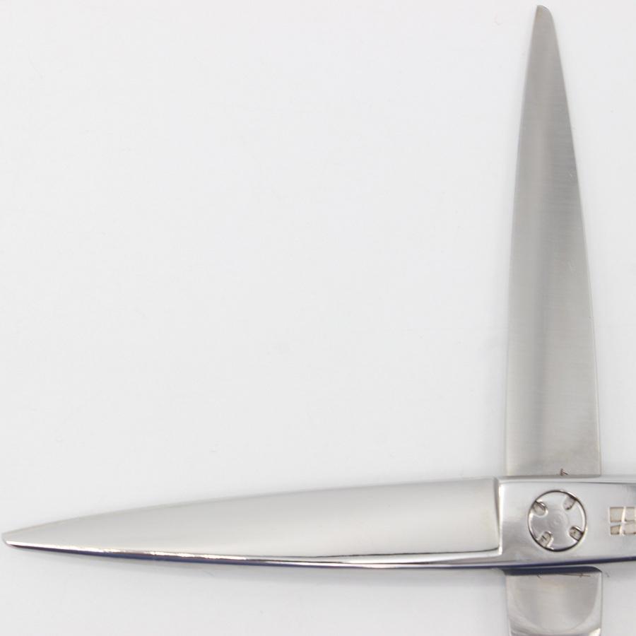 ボーナスストア+5％【美品】オオカワプロシザーズ HCS56-X カットシザー 5.6インチ 笹刃 3Dハンドル |  | 02