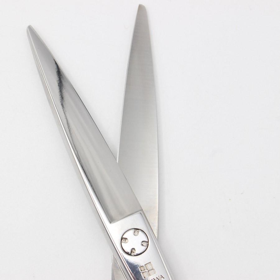 ボーナスストア+5％【美品】オオカワプロシザーズ HCS56-X カットシザー 5.6インチ 笹刃 3Dハンドル |  | 03