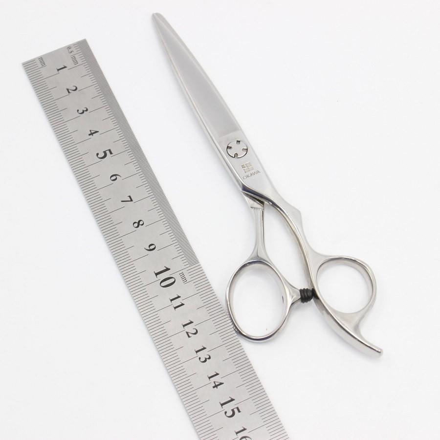 ボーナスストア+5％【美品】オオカワプロシザーズ HCS56-X カットシザー 5.6インチ 笹刃 3Dハンドル |  | 08