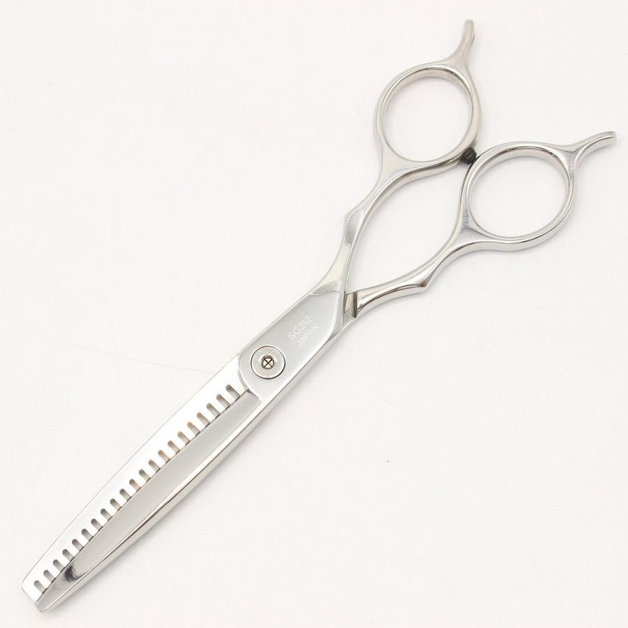 ボーナスストア+5％【美品】オオカワプロシザーズ SG212 セニング 5.8インチ メガネハンドル 21目2段エンジェルポケット 約20%〜25% |  | 01