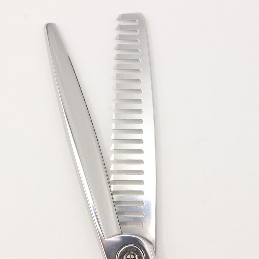 ボーナスストア+5％【美品】オオカワプロシザーズ SG212 セニング 5.8インチ メガネハンドル 21目2段エンジェルポケット 約20%〜25% |  | 05