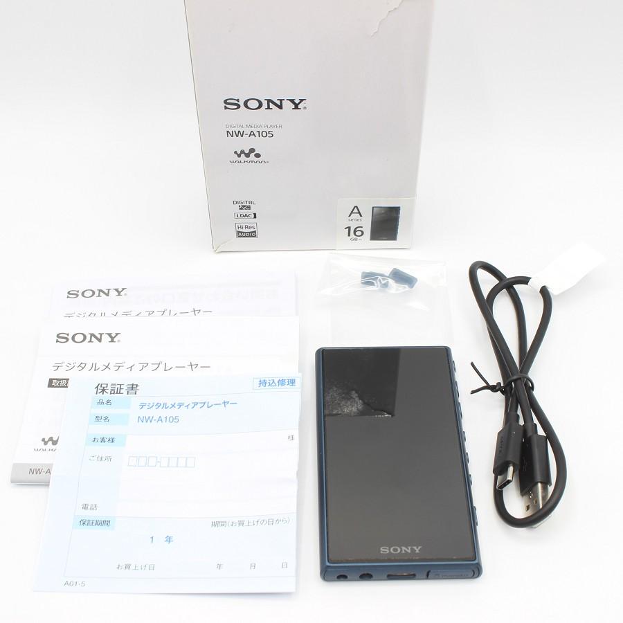 ボーナスストア+5％【美品】SONY WALKMAN NW-A105-LM 16GB A