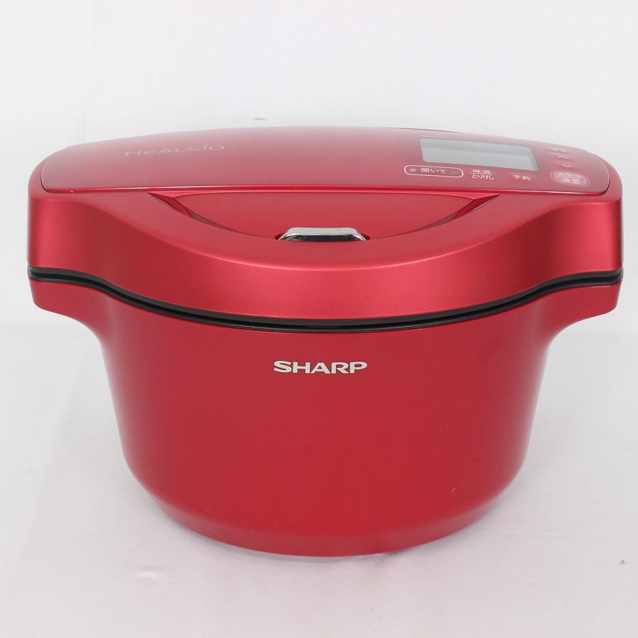 【ボーナスストア+5％】シャープ ヘルシオ ホットクック KN-HW16E-R 無水調理鍋 レッド系 圧力鍋 SHARP 本体 |  | 01