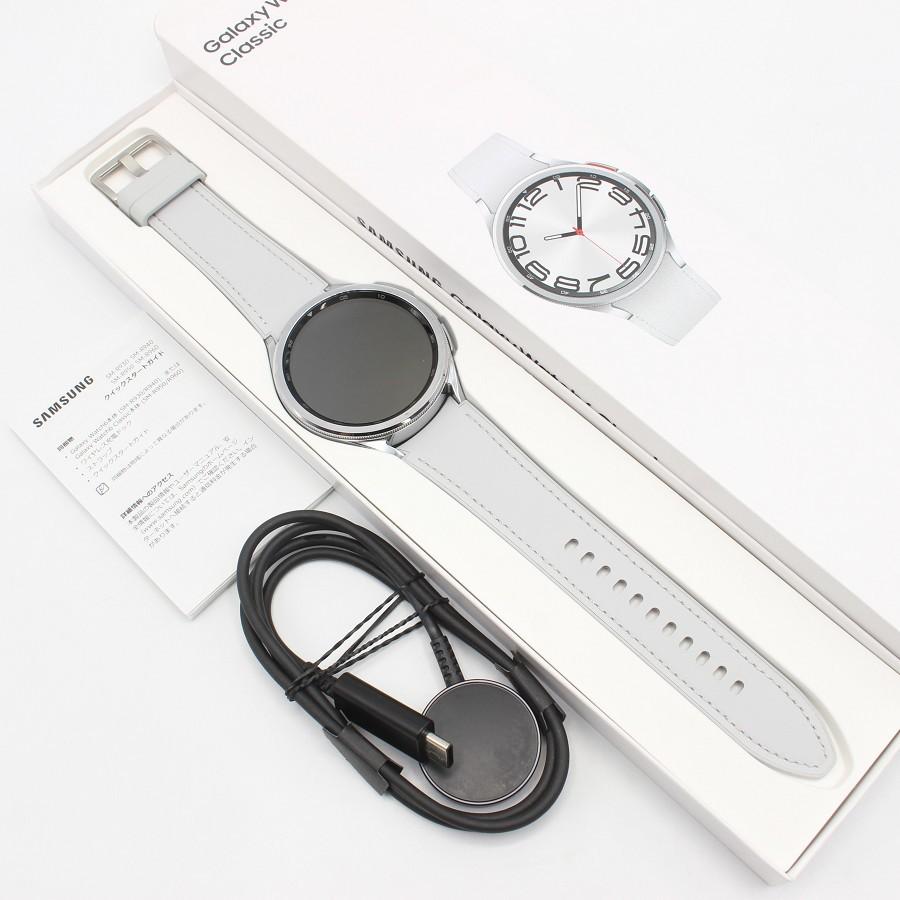 Samsung Galaxy Watch6 クラシック 47mm シルバー 美品