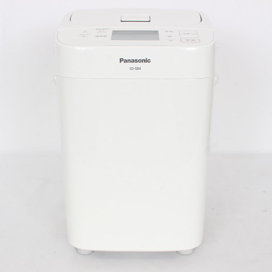 【ボーナスストア+5％】パナソニック SD-SB4-W ホワイト ホームベーカリー 1斤タイプ Panasonic 本体 |  | 01