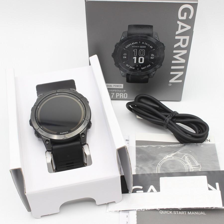 ボーナスストア+5％】GARMIN fenix 7 Pro Sapphire Dual Power