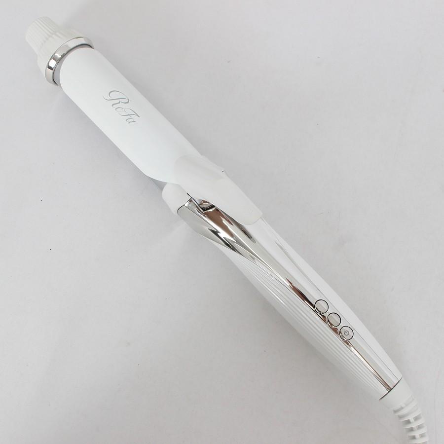 ReFa ストレートヘアアイロン ホワイト RE-AF00A 32mm ReFa 正規販売店リファ ビューテック カールアイロン 32mm RE