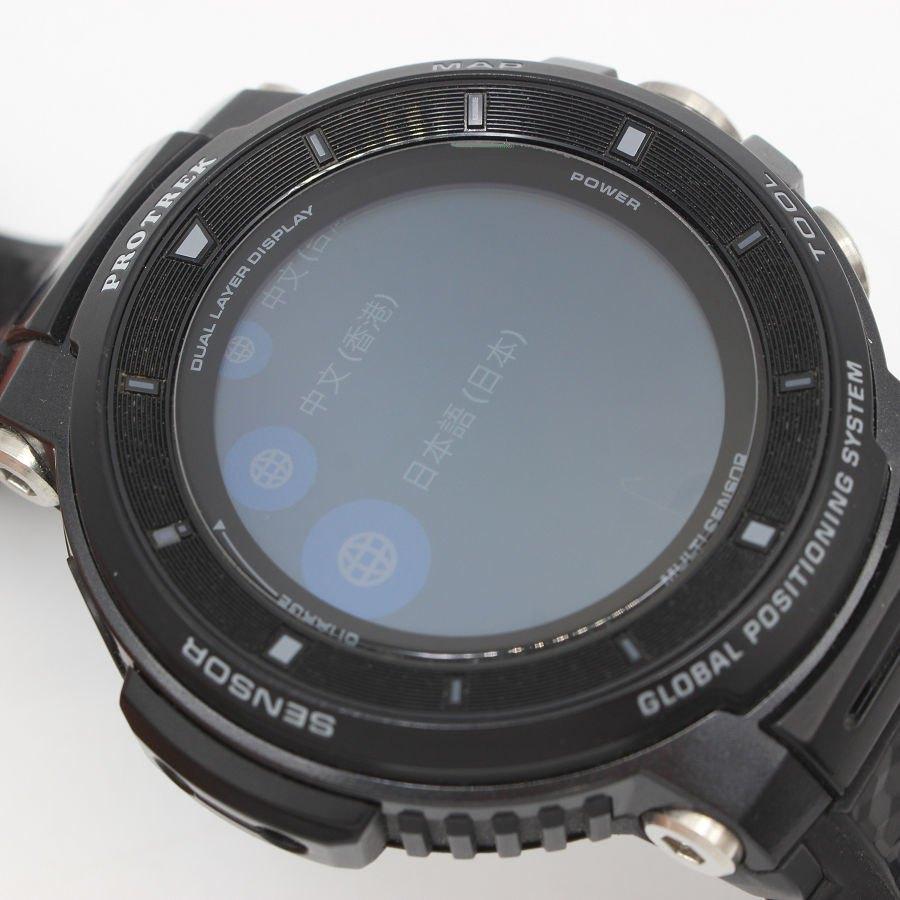 【ボーナスストア+5％】CASIO PRO TREK Smart WSD-F30-BK ブラック スマートウォッチ カシオ プロトレック スマート 腕時計 本体 |  | 02