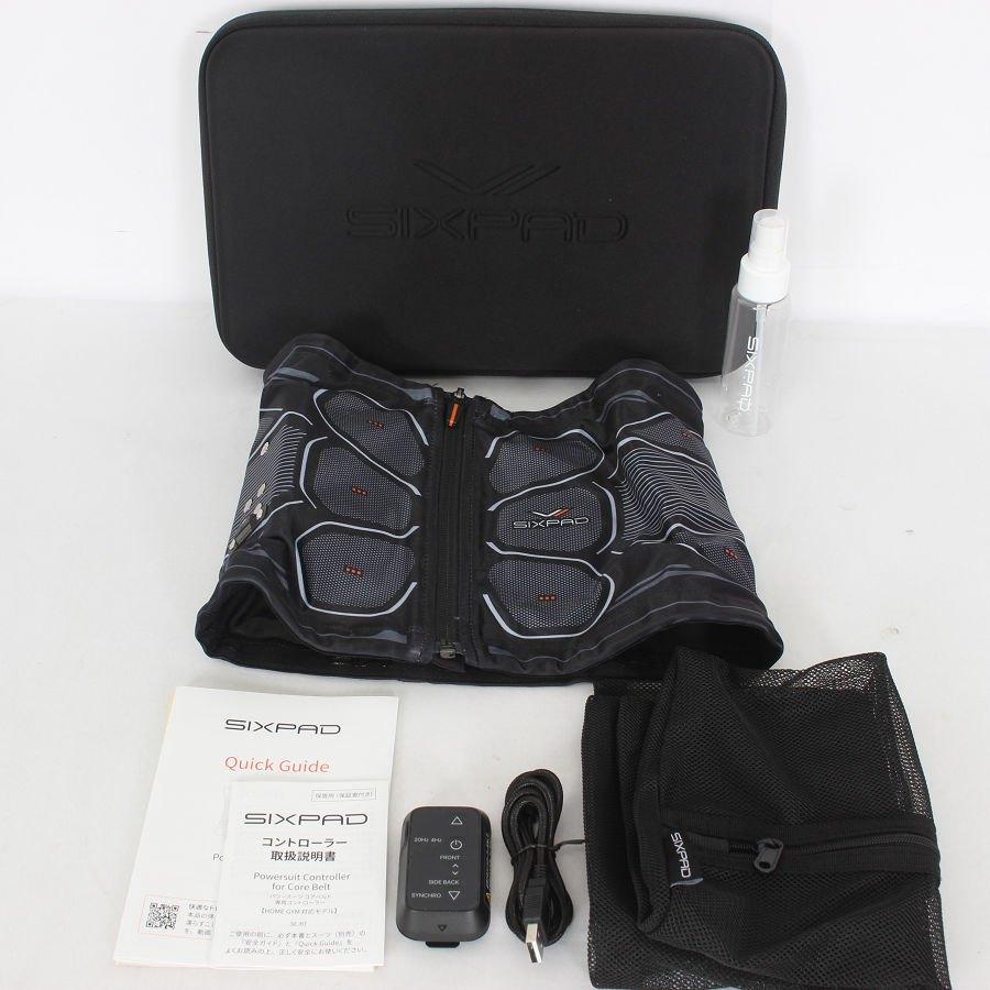 黒 コアベルト MTG SE-BS-00C-L SIX PAD Powersuit Core Belt HOME GYM