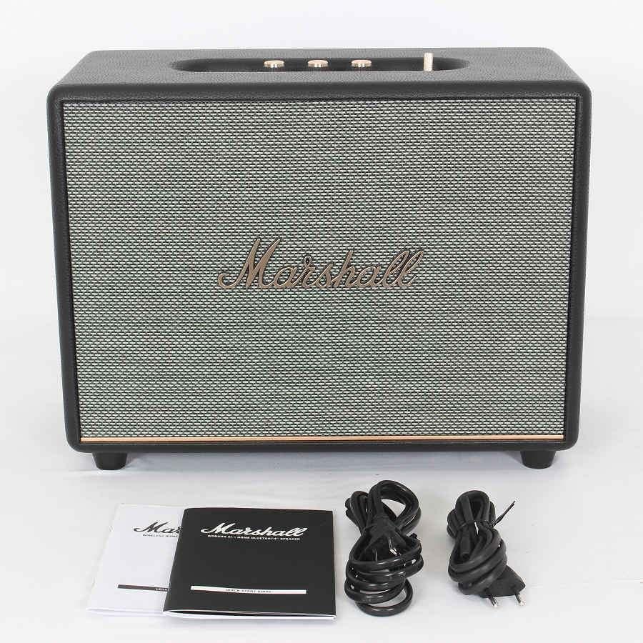 ボーナスストア+5％【美品】 Marshall Woburn III ブラック ワイヤレス