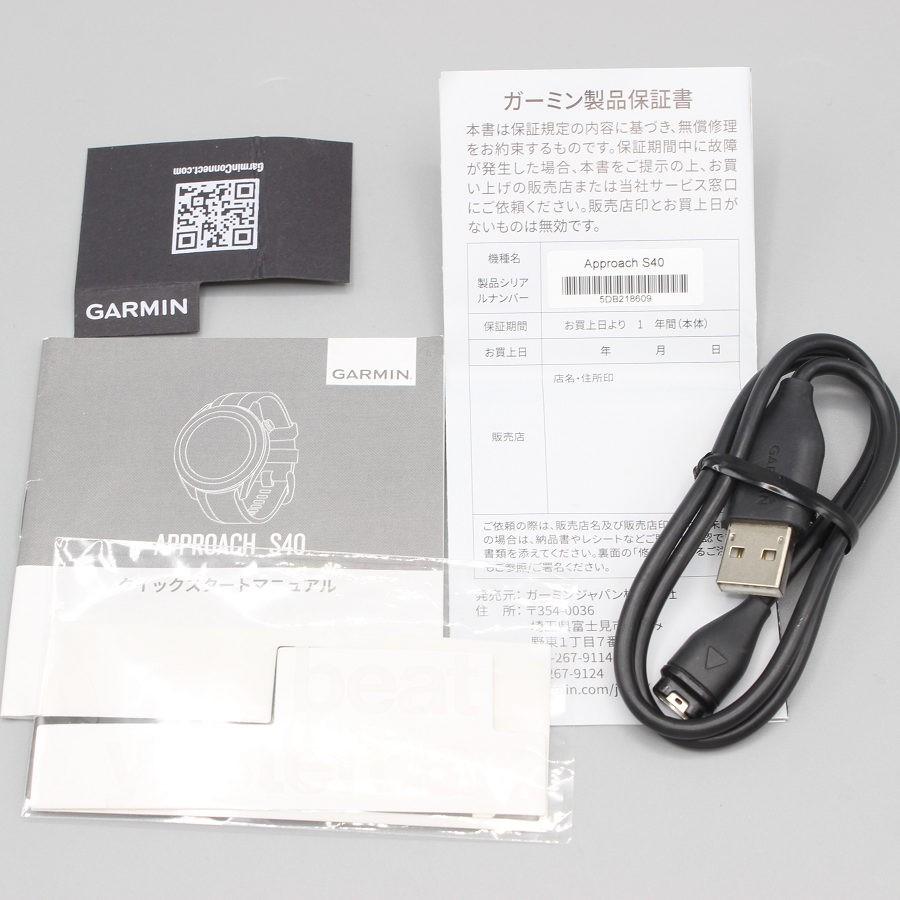 【ボーナスストア+5％】GARMIN Approach S40 White 010-02140-22 GPS ゴルフウォッチ スマートウォッチ ガーミン アプローチ 本体 |  | 13