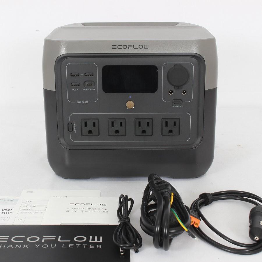ボーナスストア+5％】EcoFlow RIVER 2 Pro ZMR620-B-JP ポータブル電源