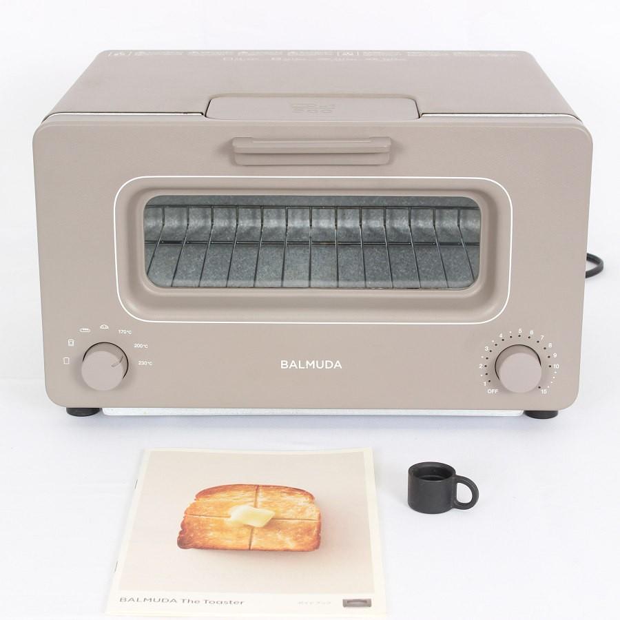 【ボーナスストア+5％】BALMUDA The Toaster K01E-CW ショコラ/ホワイト スチームオーブントースター バルミューダ 本体 | 