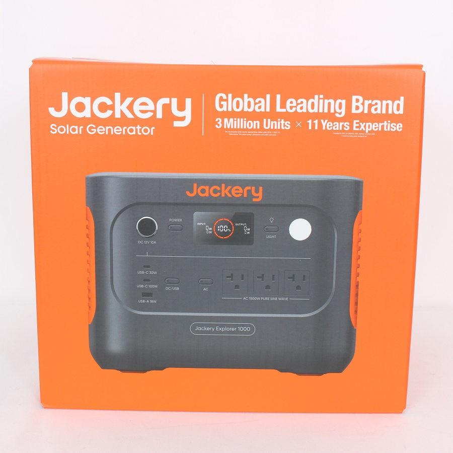 ボーナスストア+5％【新品】Jackery ポータブル電源 1000 New JE-1000D ポータブル電源 蓄電池 バッテリー ジャクリ 本体 | 