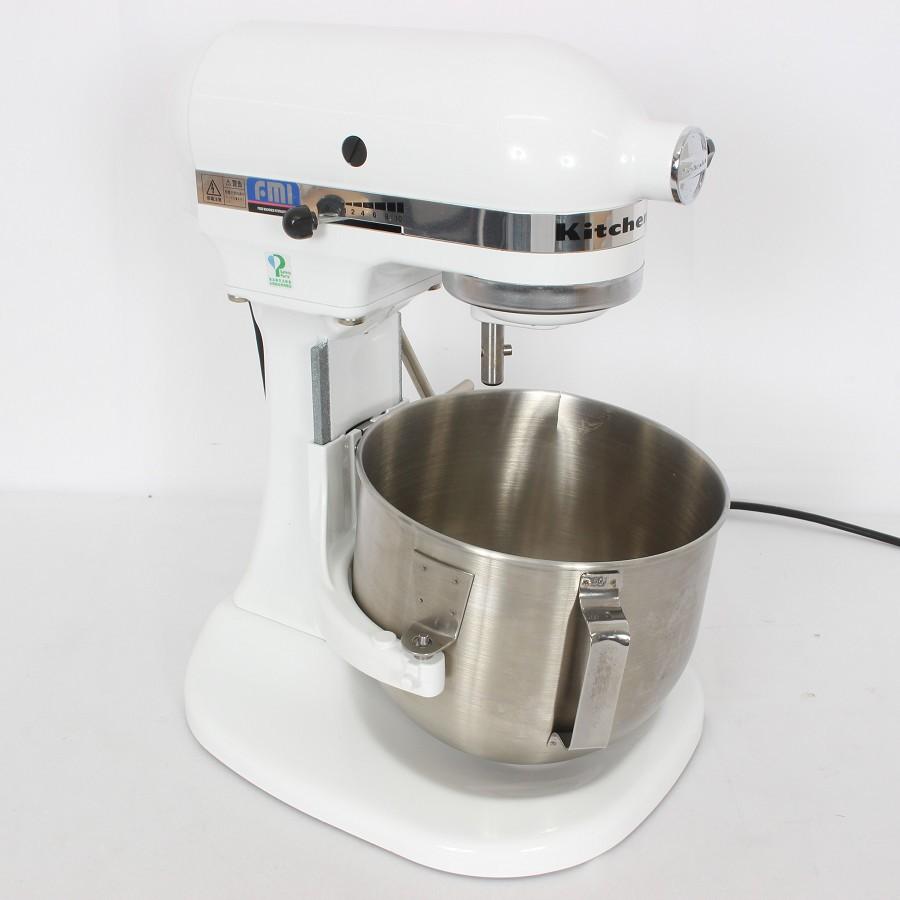 【ボーナスストア+5％】キッチンエイド KSM5WH ホワイト ボウルリフト スタンドミキサー KitchenAid 本体 |  | 01