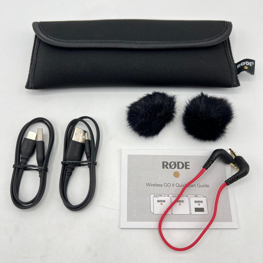 RØDE Wireless GO II ワイヤレスマイクセット 【公式通販】