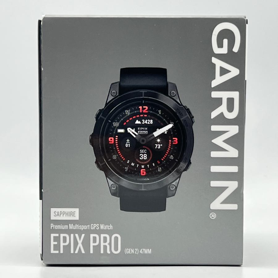 ボーナスストア+5％【美品】GARMIN epix Pro Gen2 47mm 010-02803-52  
