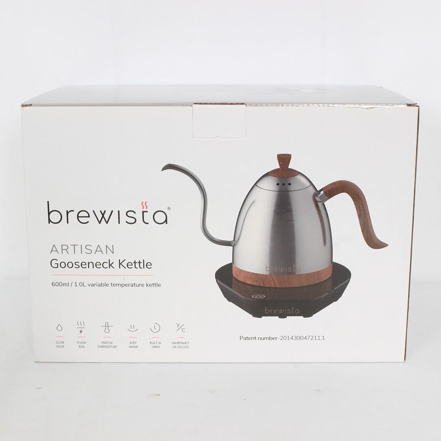 ボーナスストア+5％【美品】Brewista Artisan Gooseneck Variable Kettle 0.6L BR6106GVKJP-PW ケトル ブリューイスタ 本体 |  | 12