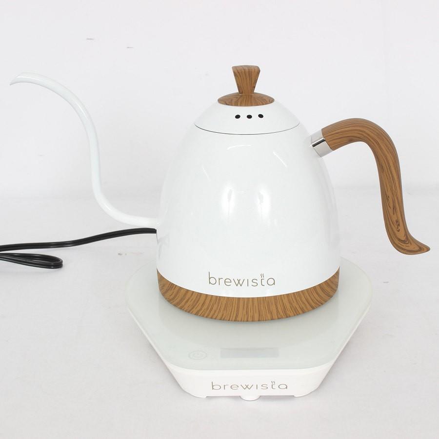 ボーナスストア+5％【美品】Brewista Artisan Gooseneck Variable Kettle 0.6L BR6106GVKJP-PW ケトル ブリューイスタ 本体 |  | 09