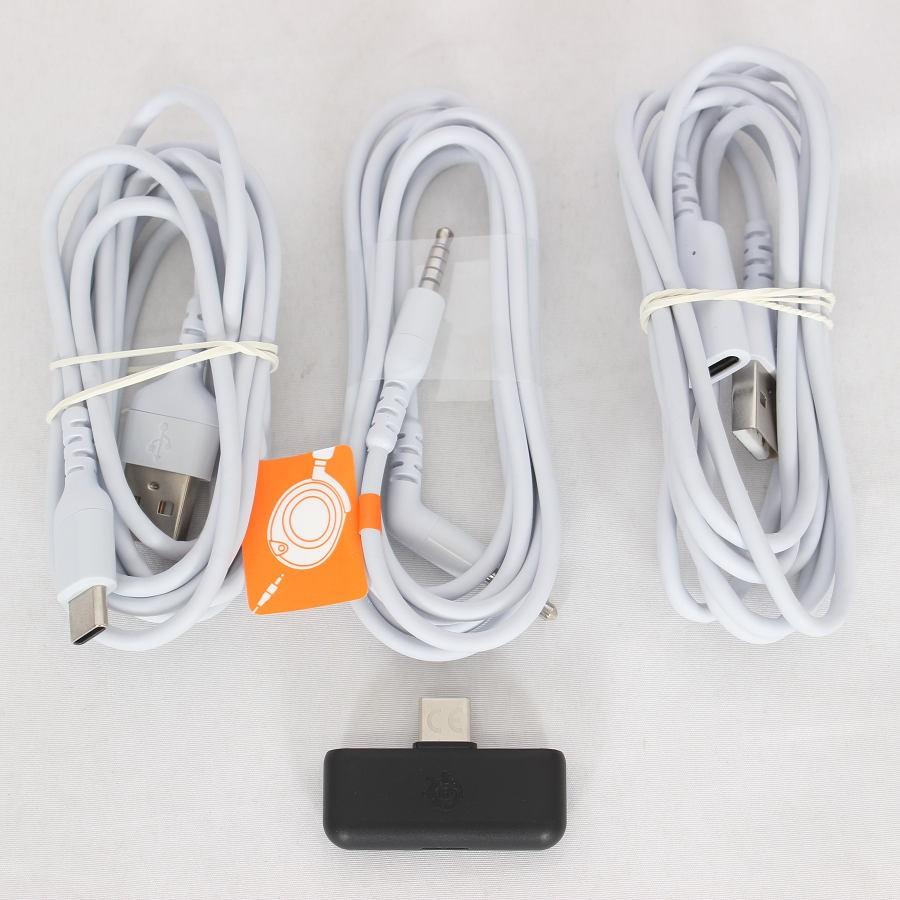 【ボーナスストア+5％】steelseries Arctis Nova 7P Wireless ホワイト ワイヤレスゲーミングヘッドセット スティールシリーズ ヘッドホン 本体 |  | 08