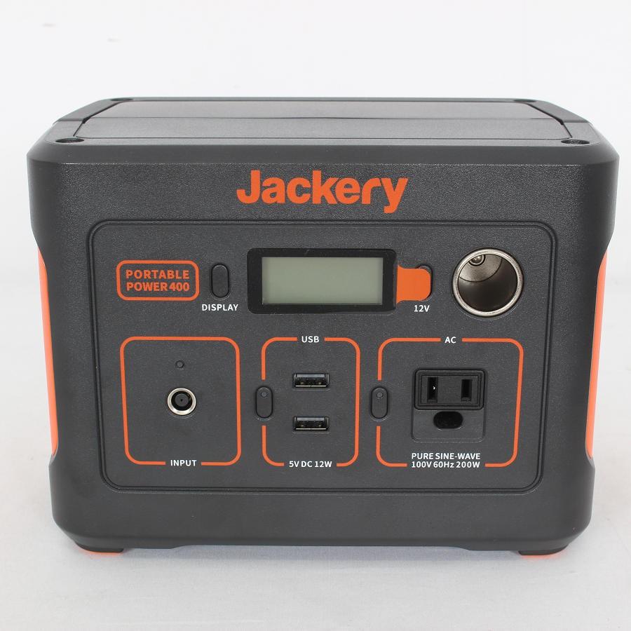 ボーナスストア+5％【美品】Jackery 400 PTB041 大容量 ポータブル電源 