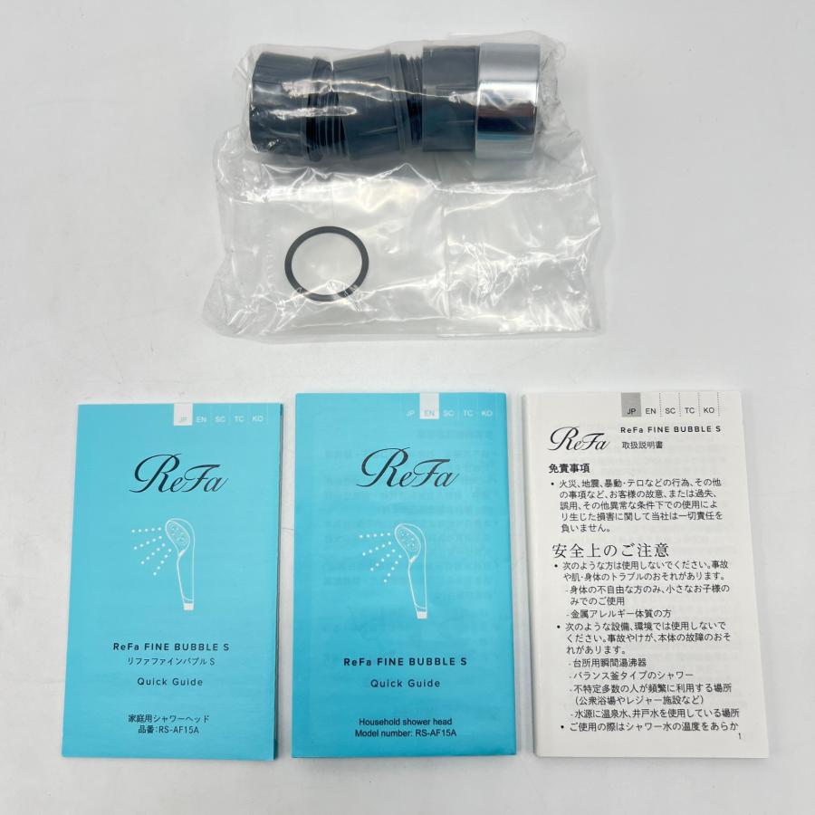 ボーナスストア+5％MTG ReFa FINE BUBBLE S RS-AF15A シャワーヘッド