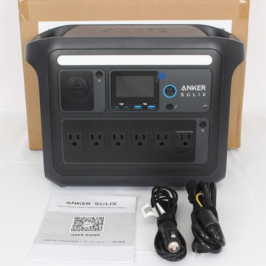 ボーナスストア+5％【美品】Anker Solix C1000 Portable Power