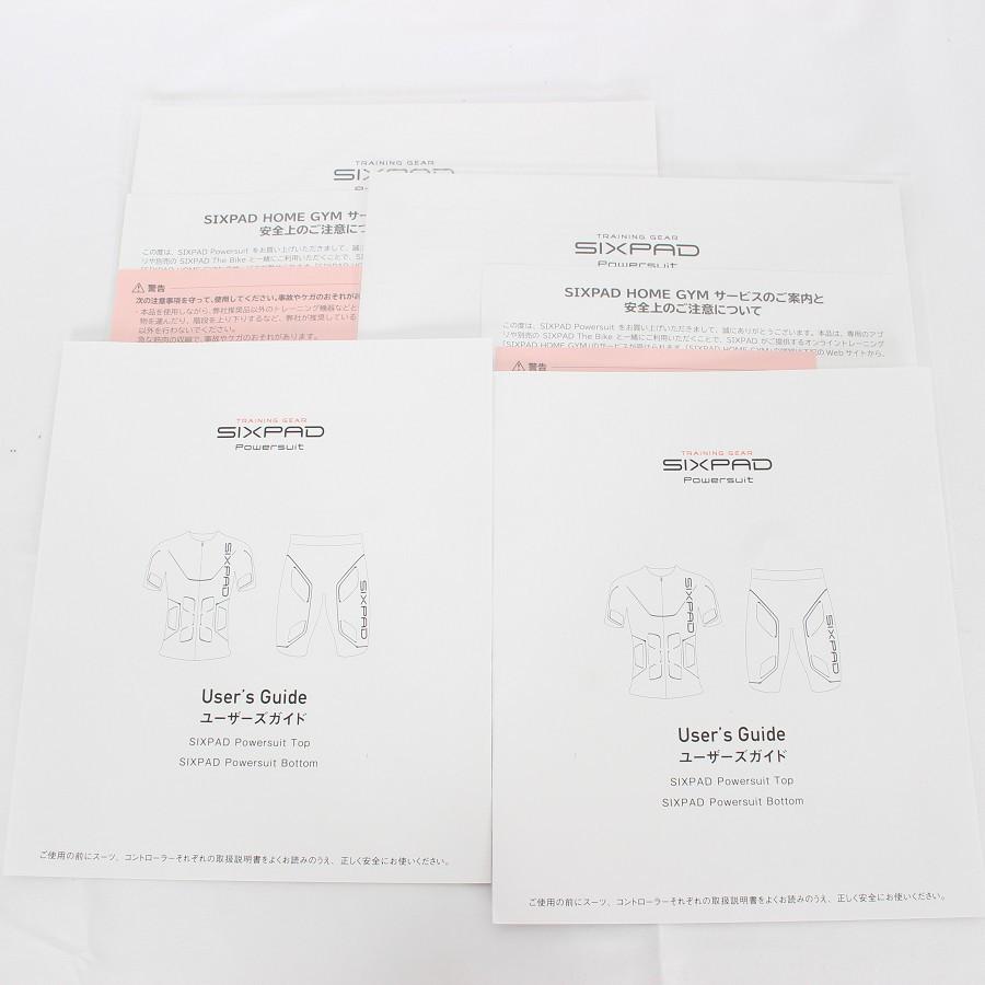 ボーナスストア+5％【美品】MTG SIXPAD Powersuit HOME GYM トップ+ボトム セット SE-AM00E＋SE-AN00E Sサイズ レディース 本体 |  | 14
